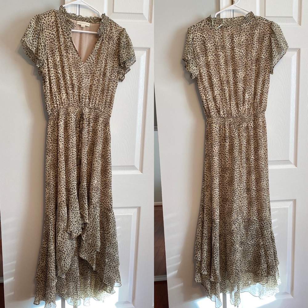Leopard print dress